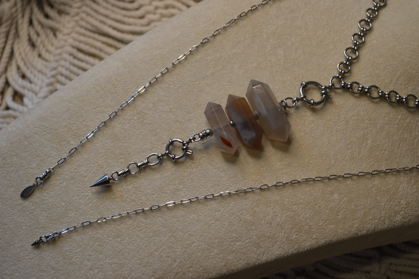 Montana Dawn Verti Lariat Slide Adjustable 41" Necklace