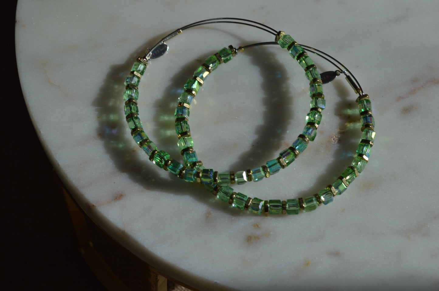 Spring Green Cubies (G) Infinity Pair
