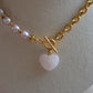 Heart on a Toggle Necklace