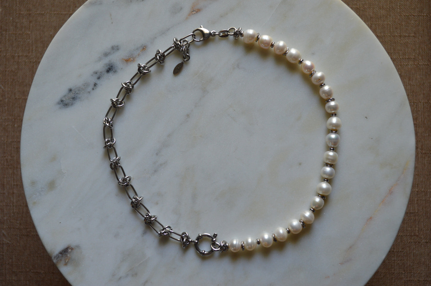 Sailor’s Knots & Pearl Necklace