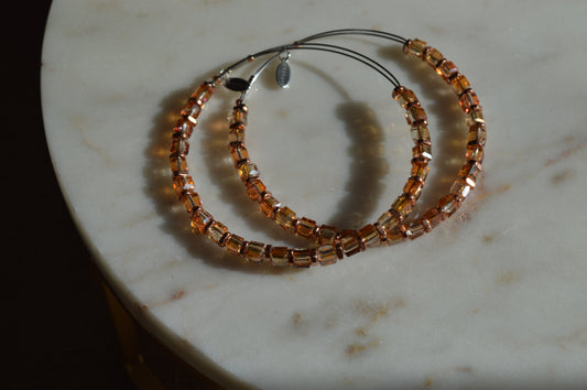 Iridescent Orange Cubies (G) Infinites