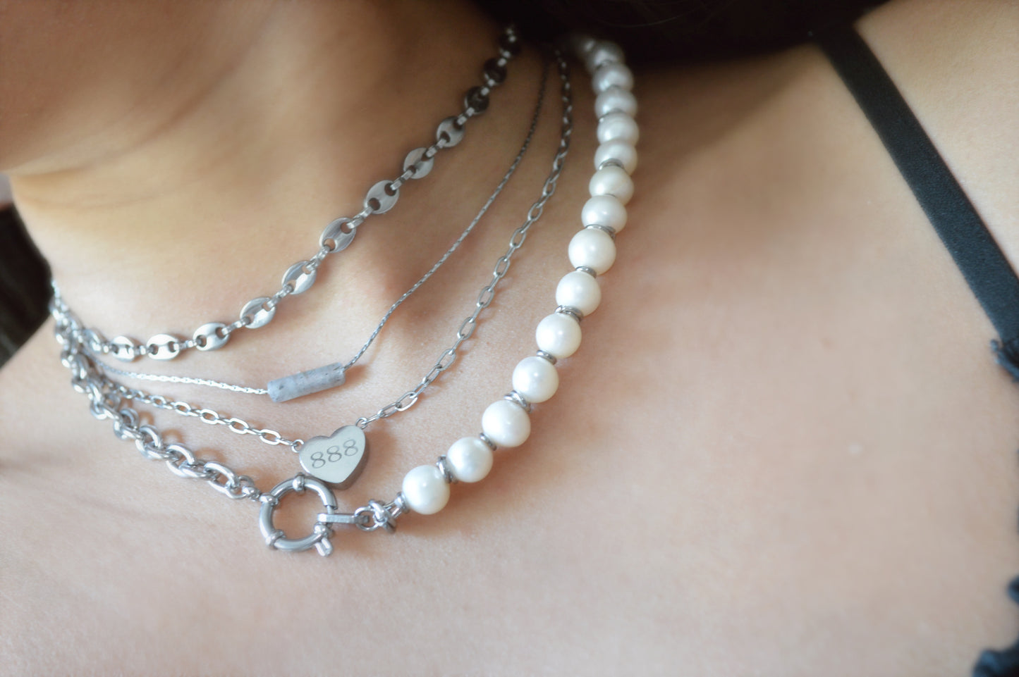 18" Sailor's Everyday Pearl Necklace