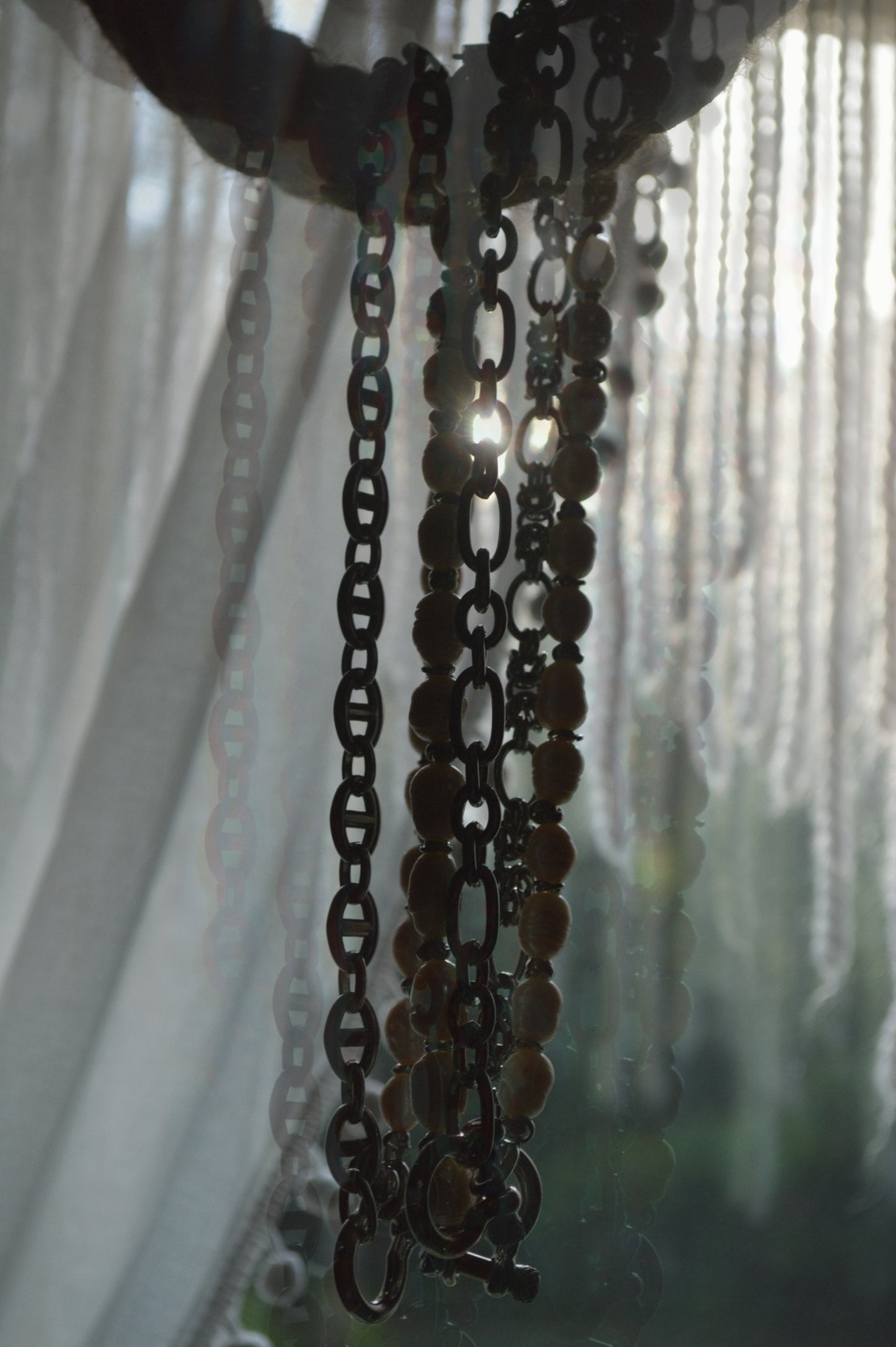 18" Shackle's Freshwater Pearls Necklace