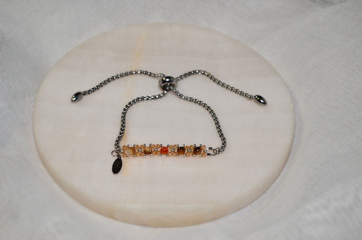 Healix Sand Abalone Bolo Bracelet