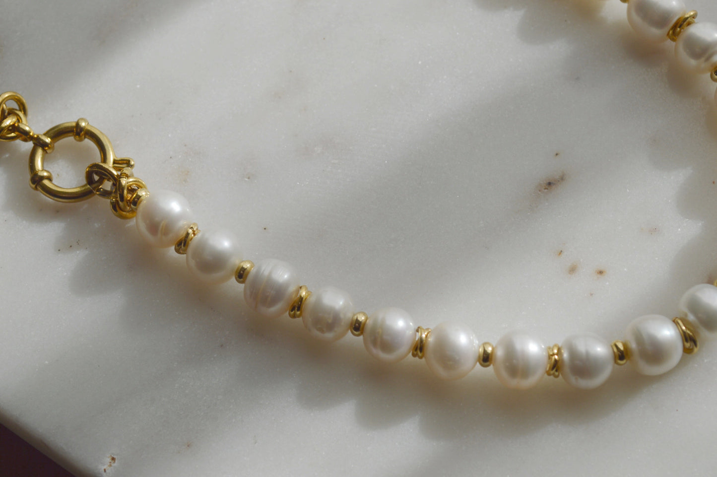 Sailor’s Knots & Pearl Necklace