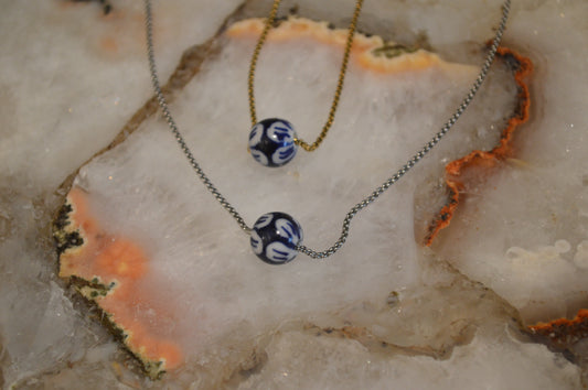 Florasphere 18” Necklace w/ Adjustable Slide Bead