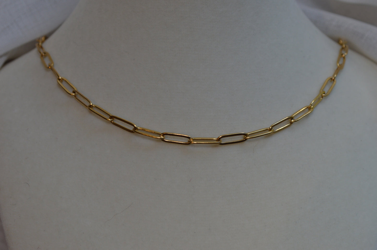 18" Elongated Sequence Necklace