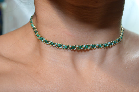 Malachite Delica Healix