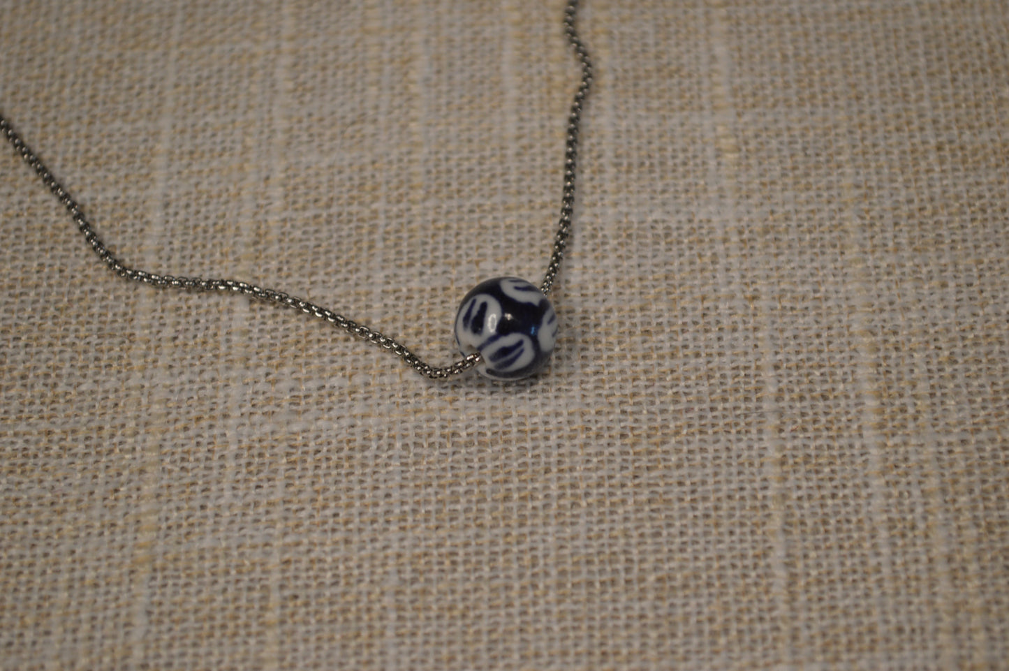 Florasphere 18” Necklace w/ Adjustable Slide Bead