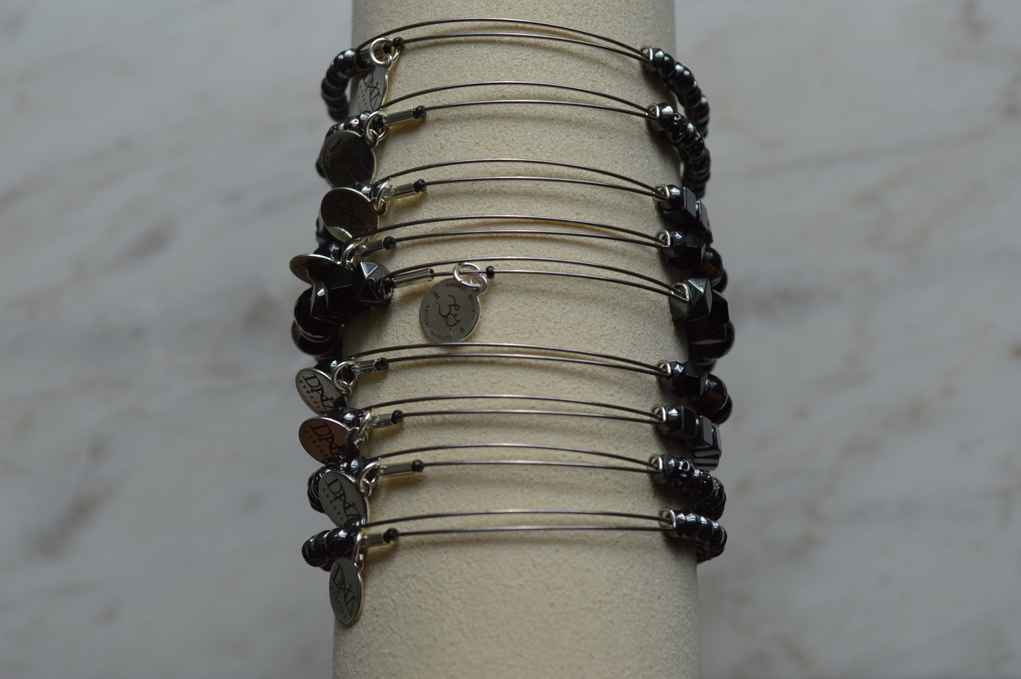 Solar Eclipse Hematite (A)lpha Infinity Set of 9