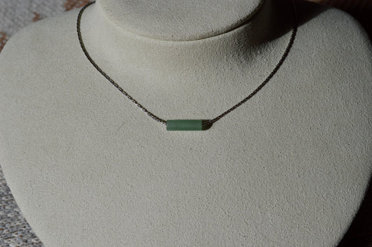 High Roller Aventurine 16" Necklace