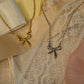 Pretty Please 17" Charm Necklace w/ Double Adjustable Slide Beads