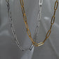 18" Elongated Sequence Necklace