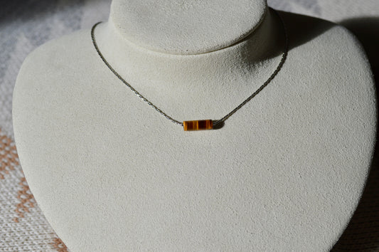 High Roller Tiger's Eye 16" Necklace