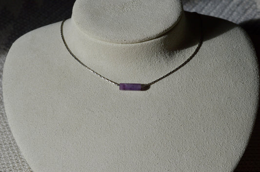 High Roller Amethyst 16" Necklace