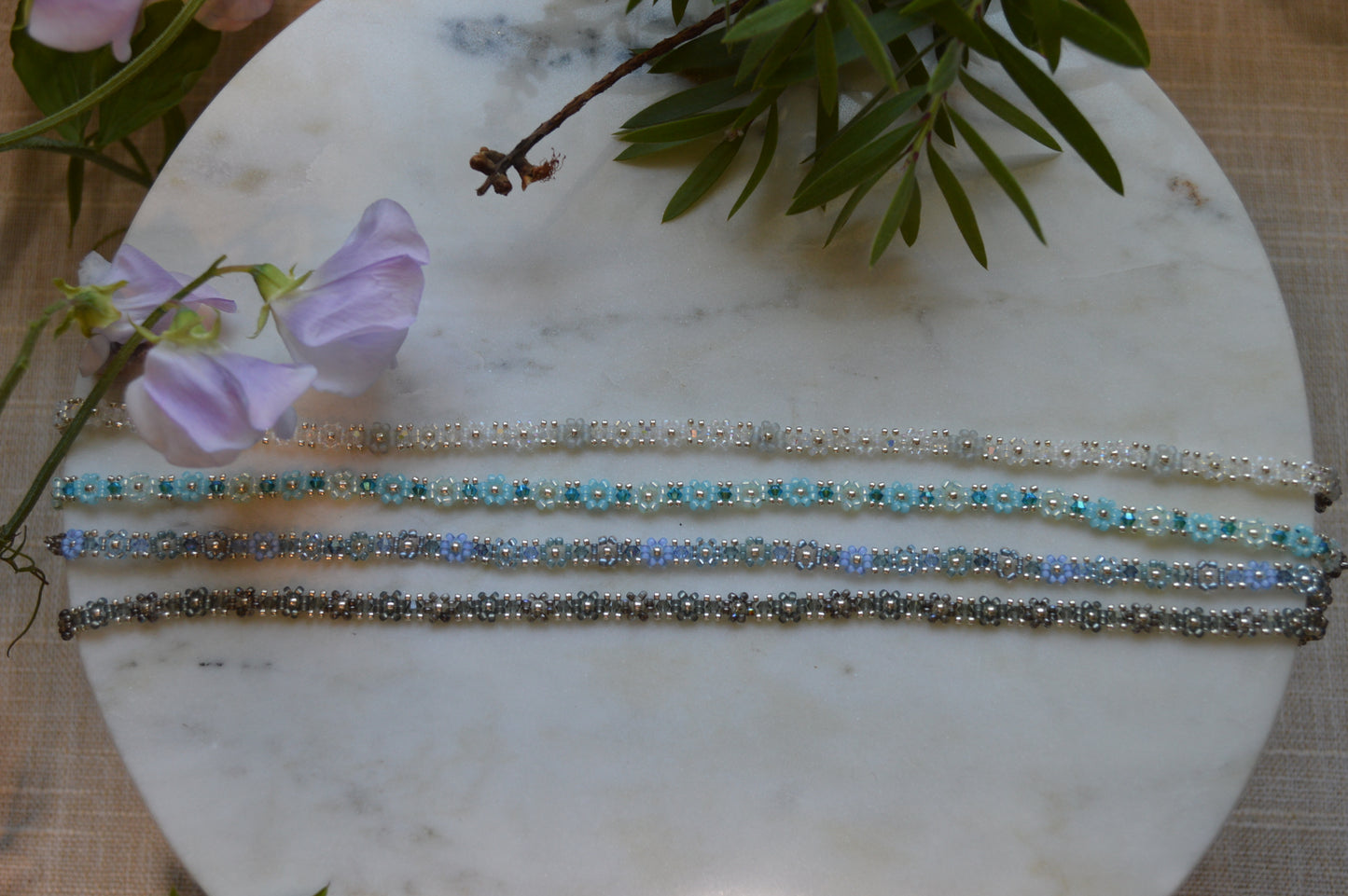 Flora Crochet Silver Healix