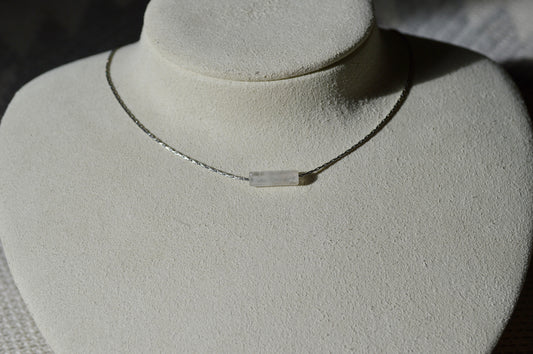 High Roller Clear Quartz 16" Necklace