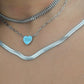 Angelic 777 Heart Stainless Steel Necklace