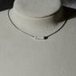 High Roller White Howlite 16" Necklace
