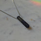Labradorite Alpha Crystal Point 20" Necklace w/ Adjustable Slide Clasp