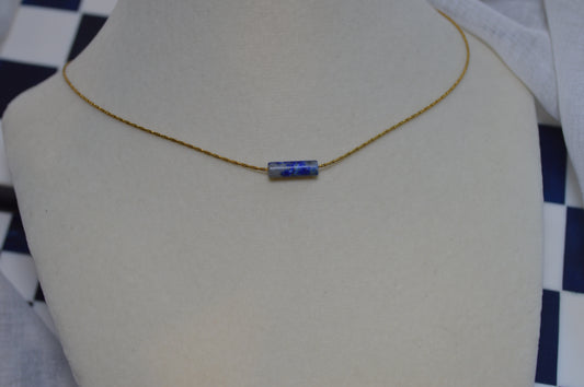 High Roller Lapis Lazuli 16" Necklace