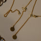 Heart Eyes Charm 20" Necklace w/ Adjustable Slide Bead