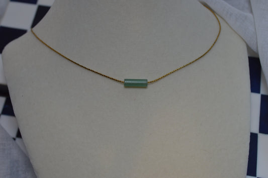 High Roller Aventurine 16" Necklace