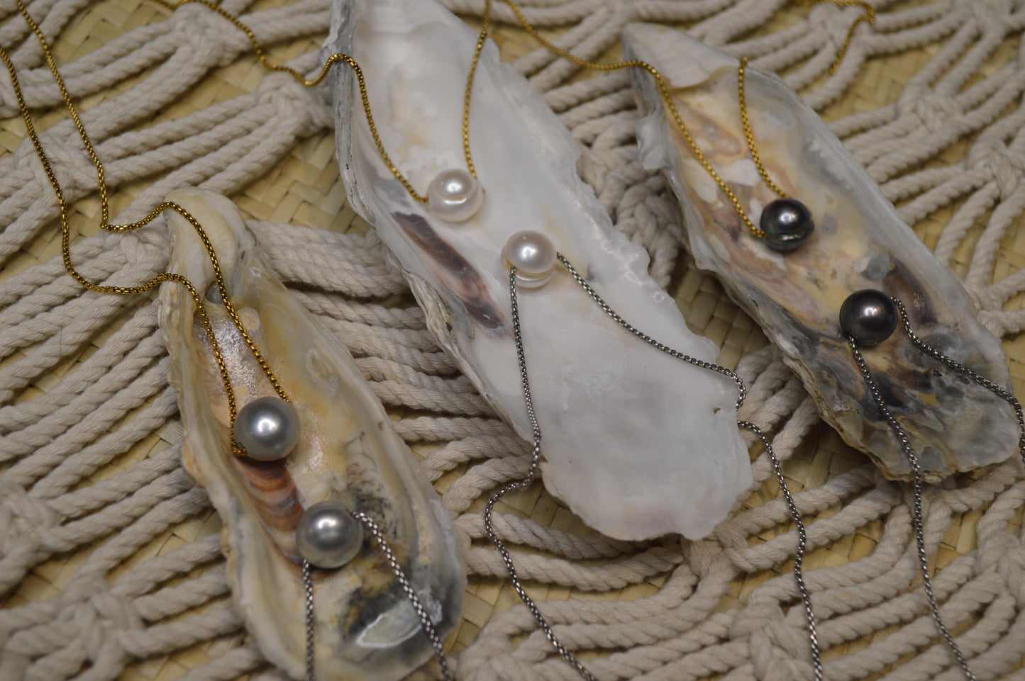 Freshwater Pearl 18” Necklace w/ Adjustable Slide Bead