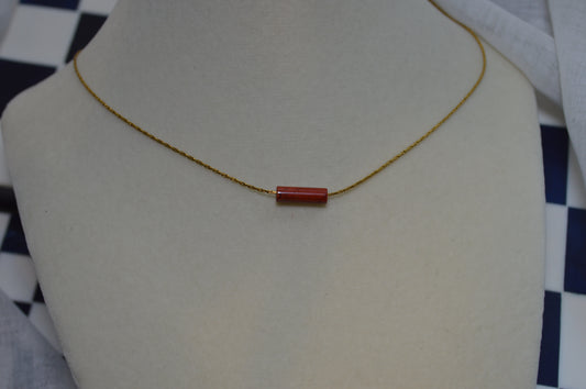 High Roller Red Jasper 16" Necklace