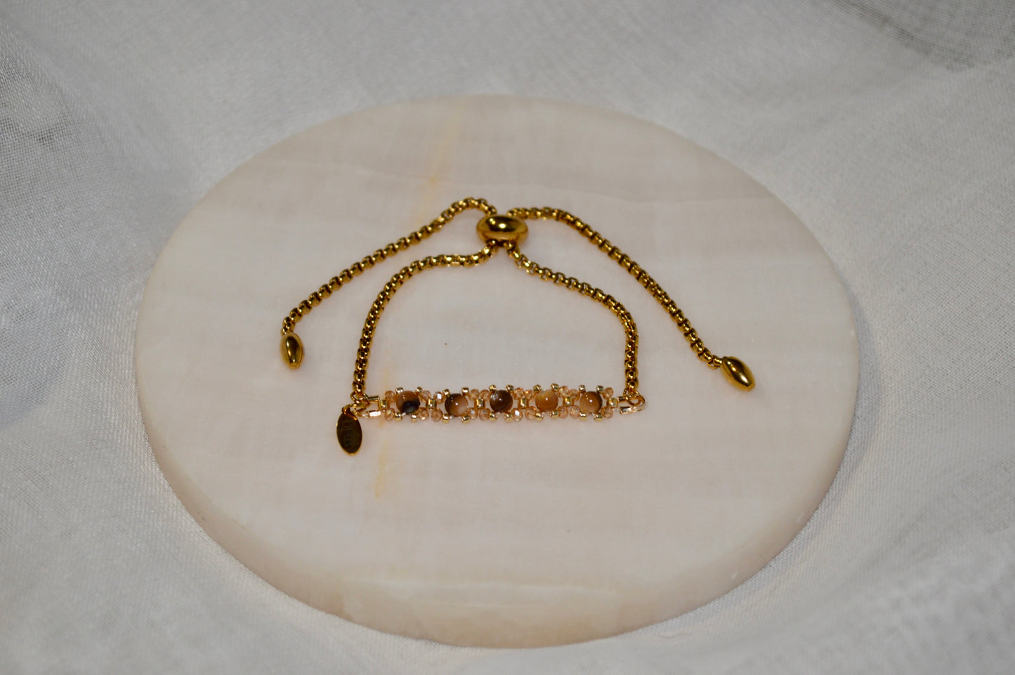 Healix Sand Abalone Bolo Bracelet