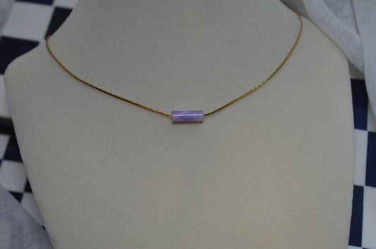 High Roller Amethyst 16" Necklace