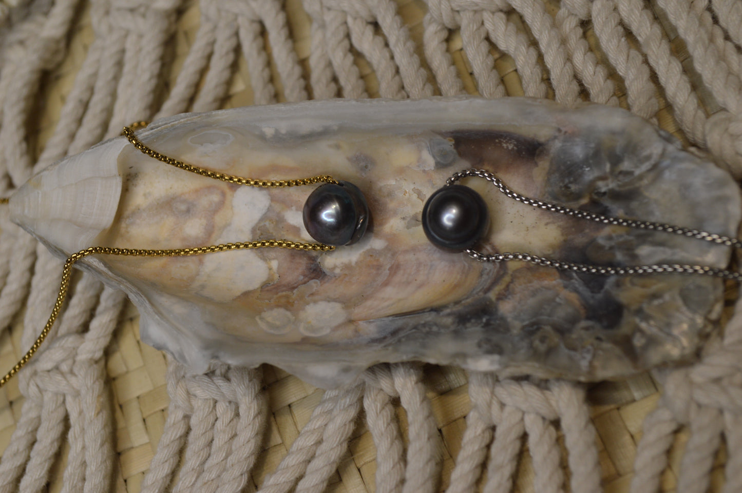 Freshwater Pearl 18” Necklace w/ Adjustable Slide Bead