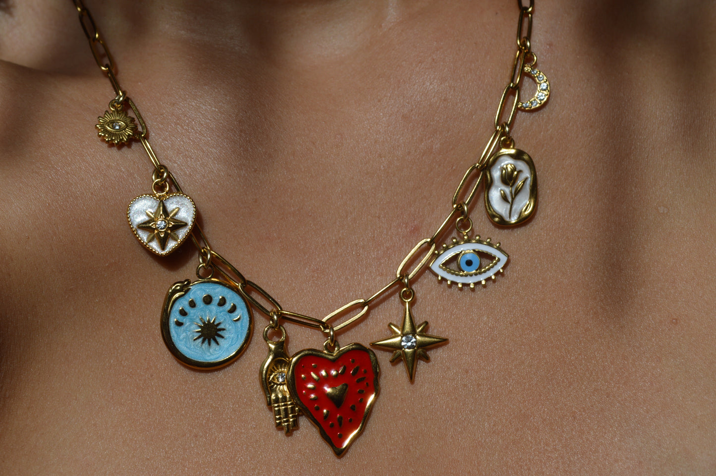 19" Heart of Arc Necklace