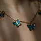 18" Social Butterfly Mood Necklace