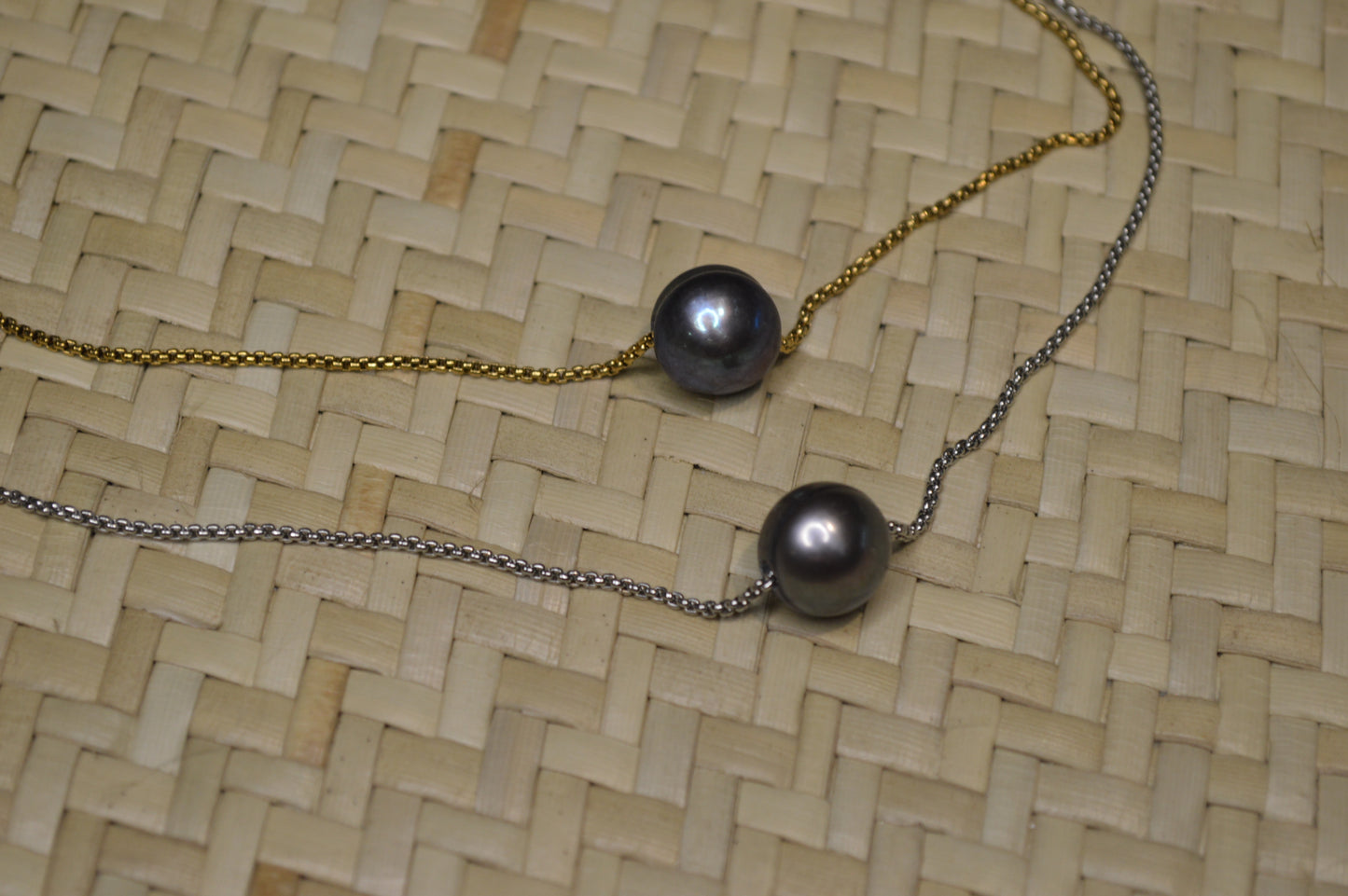 Freshwater Pearl 18” Necklace w/ Adjustable Slide Bead