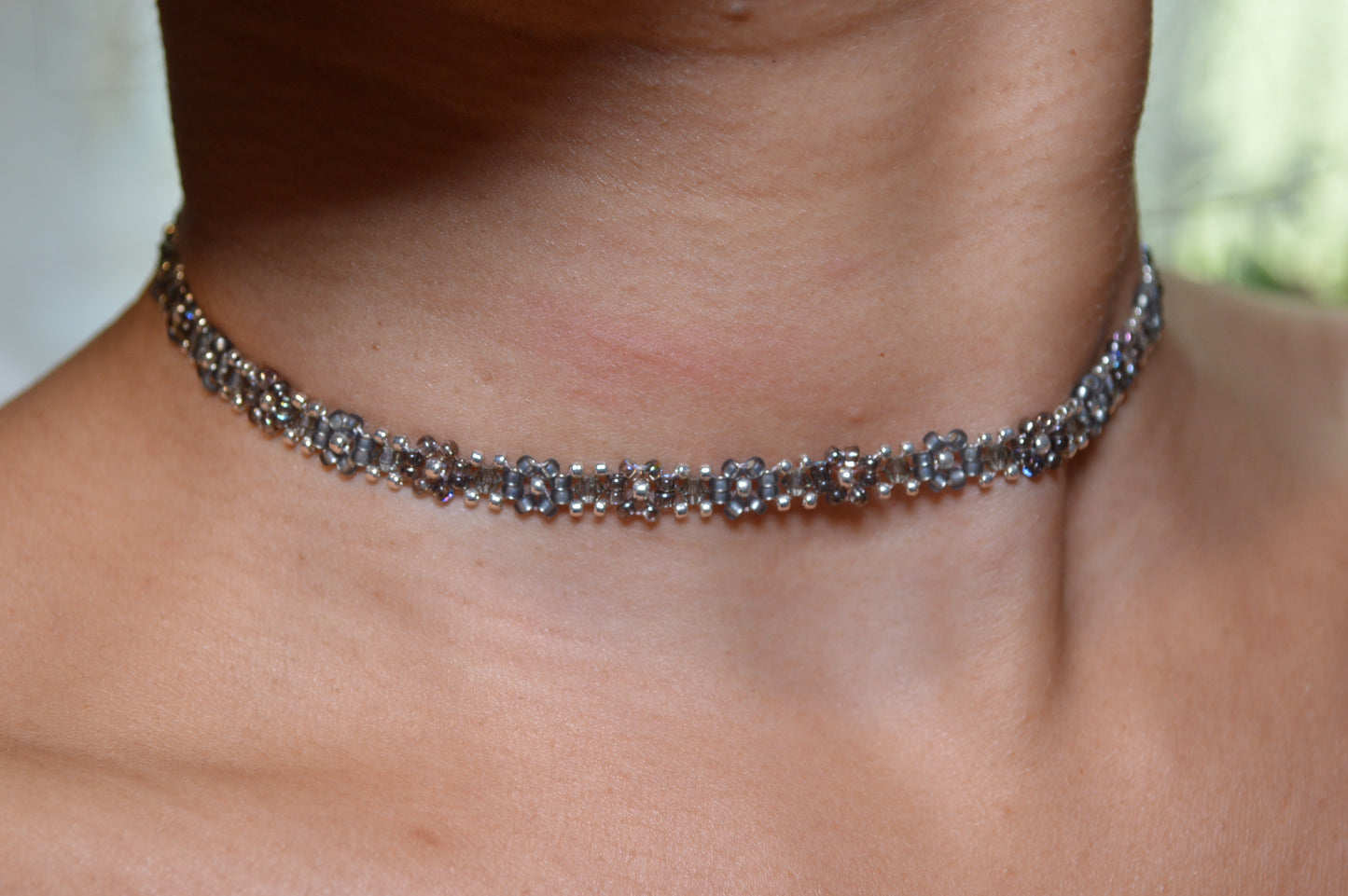 Flora Crochet Silver Healix