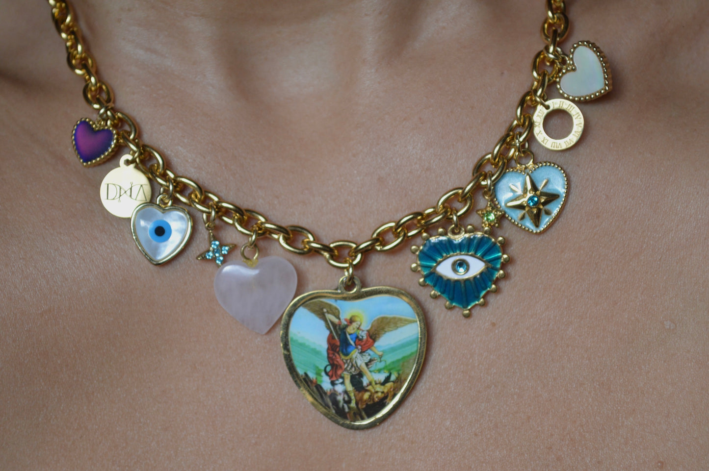 19.5" St. Michael Necklace