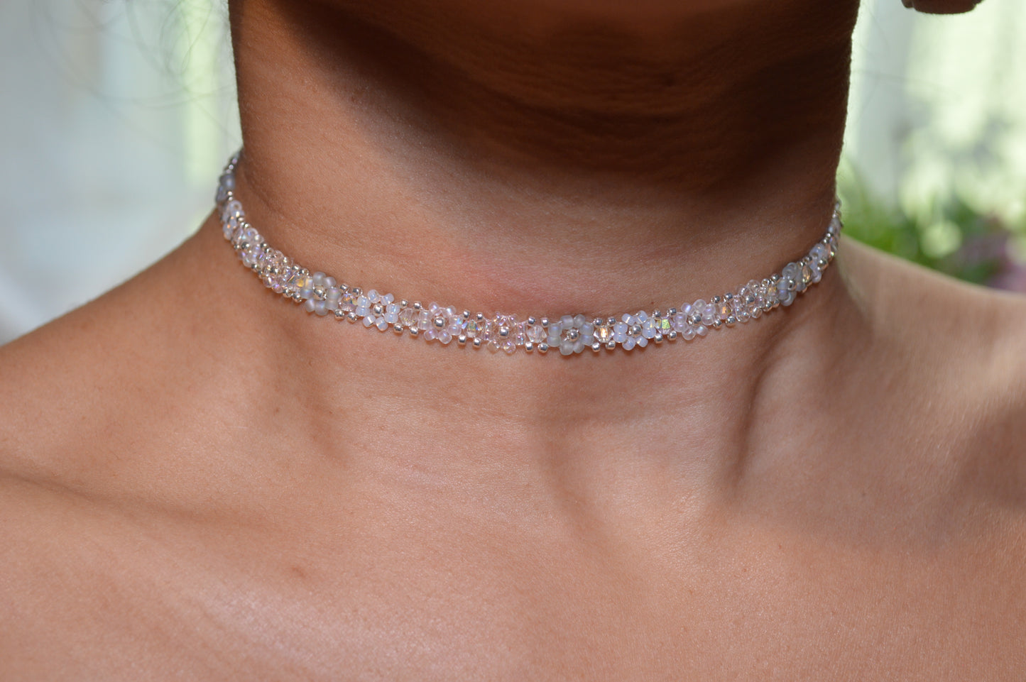 Flora Crochet Silver Healix