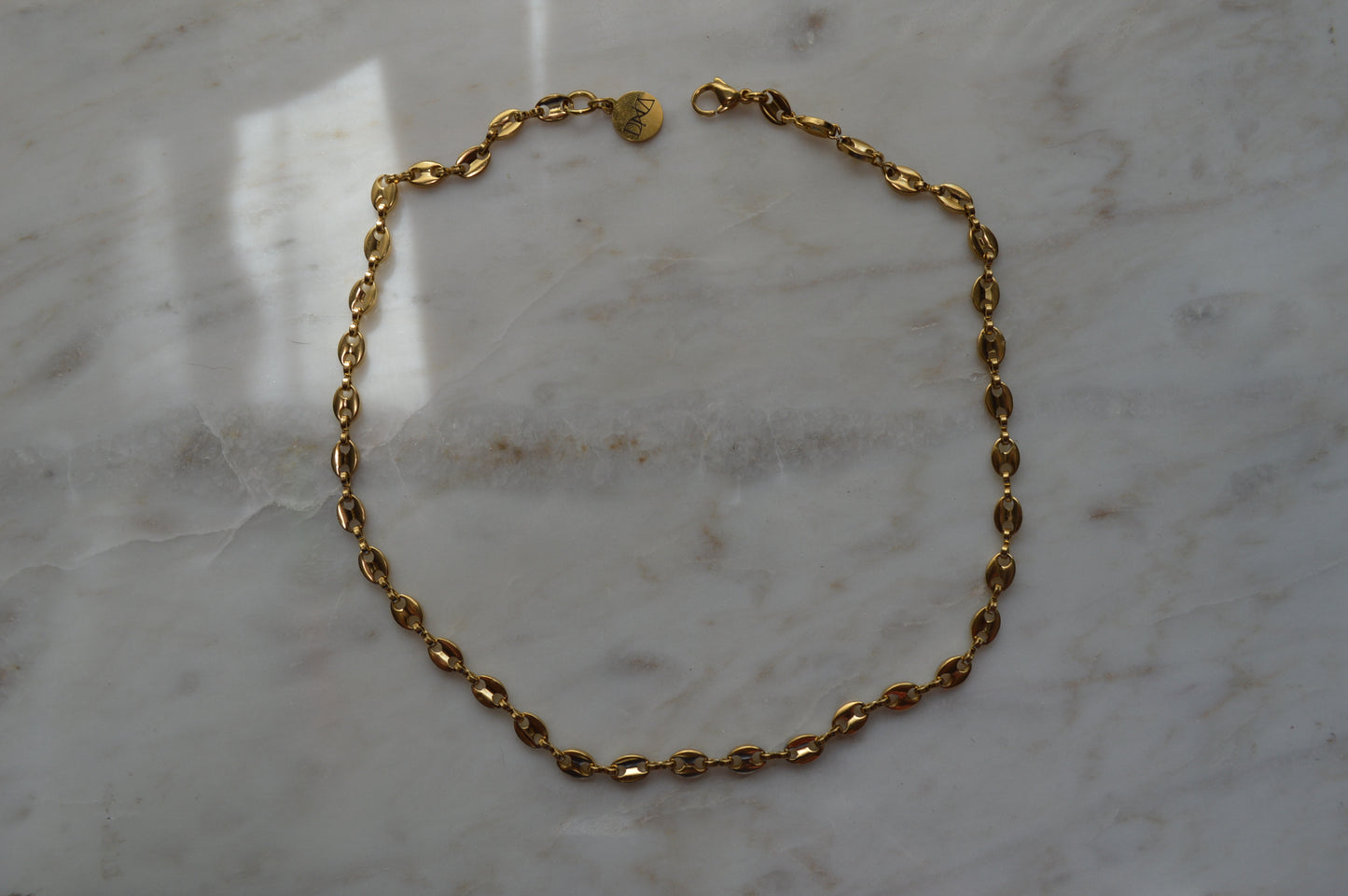 16.4" Coffee Bean Necklace