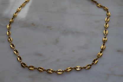 16.4" Coffee Bean Necklace