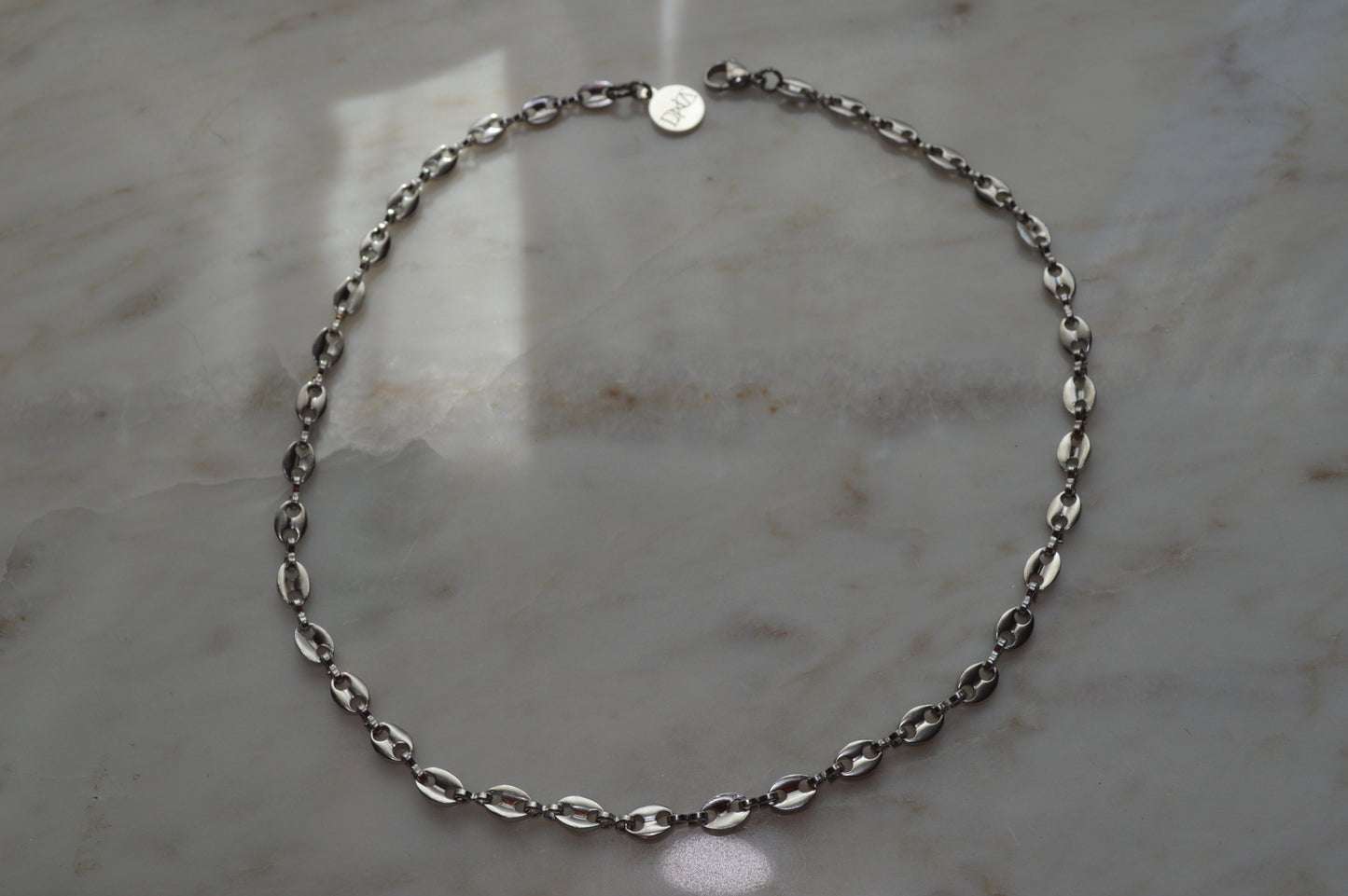 16.4" Coffee Bean Necklace