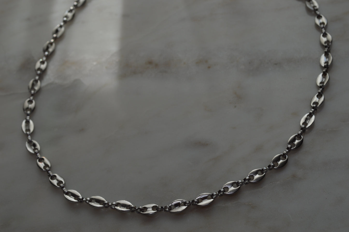 16.4" Coffee Bean Necklace