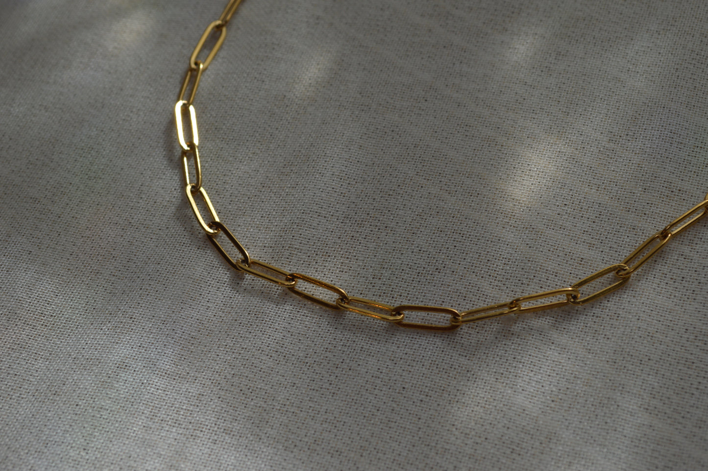 18" Elongated Sequence Necklace