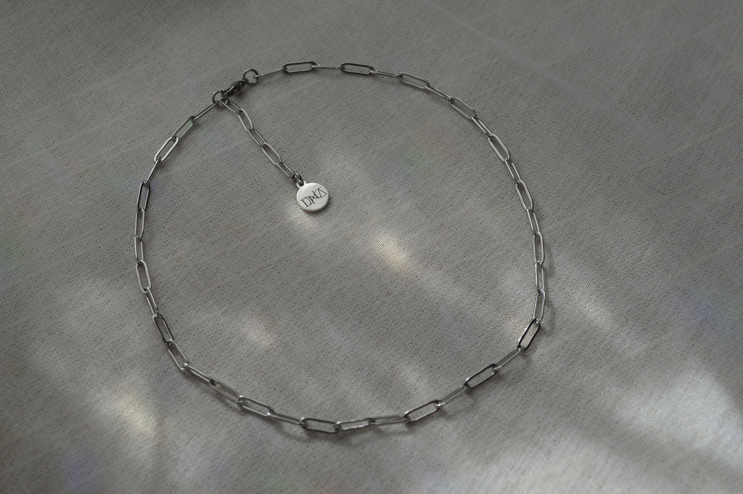18" Elongated Sequence Necklace
