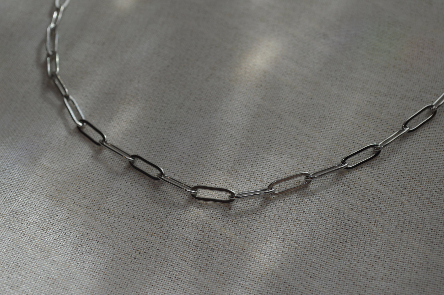 18" Elongated Sequence Necklace