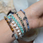 Pearly Colors Half Stretch Bracelet
