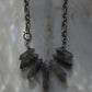 7pt Cloudy Quartz Stainless Statement Necklace