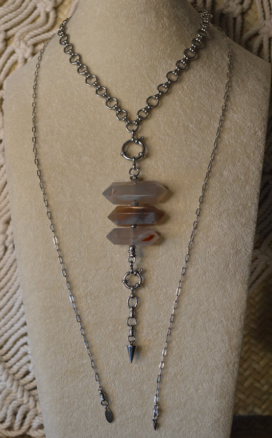 Montana Dawn Verti Lariat Slide Adjustable 41" Necklace