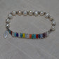 Pearly Colors Half Stretch Bracelet