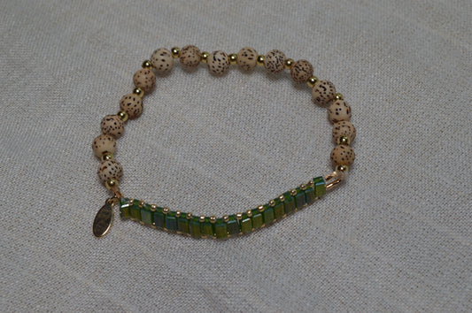 Bhodi Seed Half Stretch Bracelet